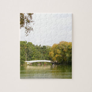 Bridge at Central Park, New York City Jigsaw Puzzle