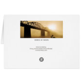 Bridge at Dawn Cards (Back Horizontal)