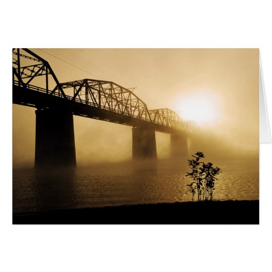 Bridge at Dawn Cards (Front Horizontal)