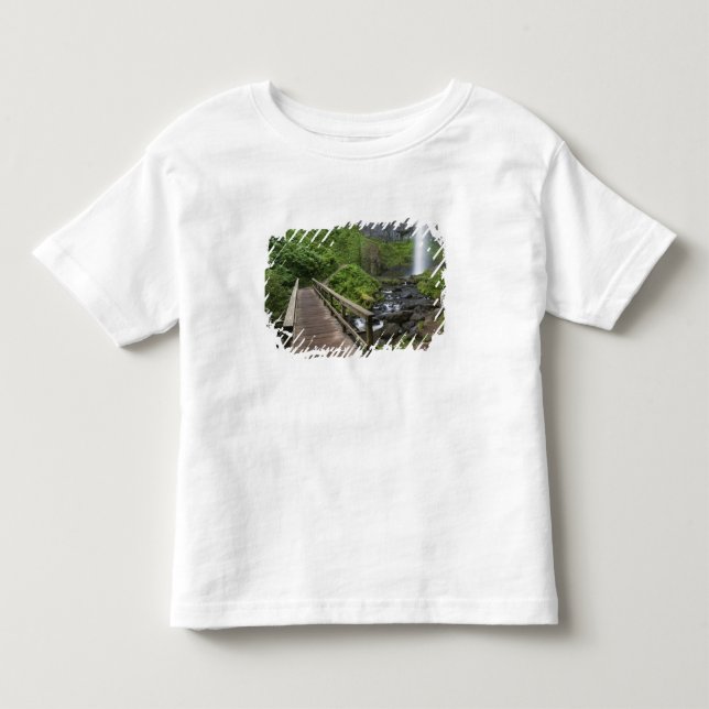 Bridge at Latourell Falls, Columbia River Gorge, Toddler T-shirt (Front)