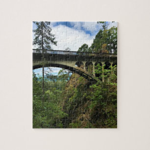 Bridge at Shepperd's Dell, OR Jigsaw Puzzle