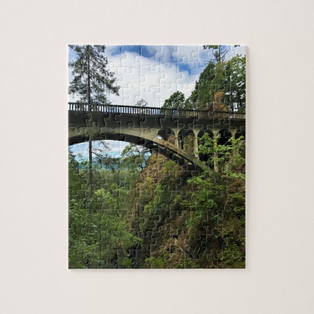 Bridge at Shepperd's Dell, OR Jigsaw Puzzle (Vertical)