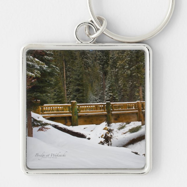 Bridge at Wuksachi Keychain (Front)