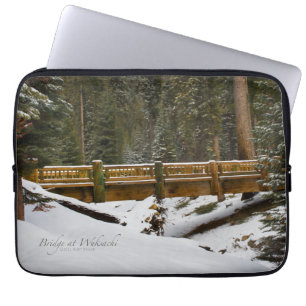 Bridge at Wuksachi Laptop Sleeve