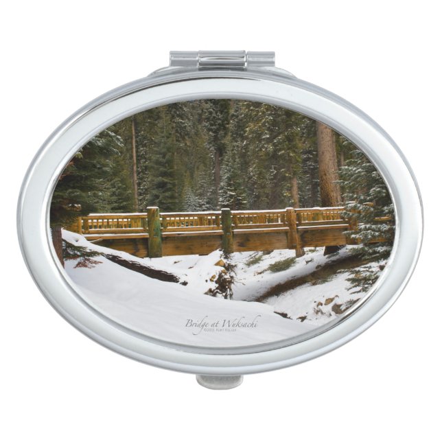 Bridge at Wuksachi Mirror For Makeup (Front)