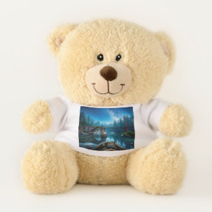 Bridge Bear & Neon Space Dino Teddybear