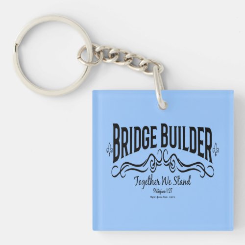 Bridge Builder Keychain