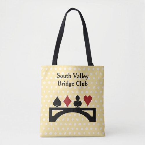 Bridge Card Game Tote Bag