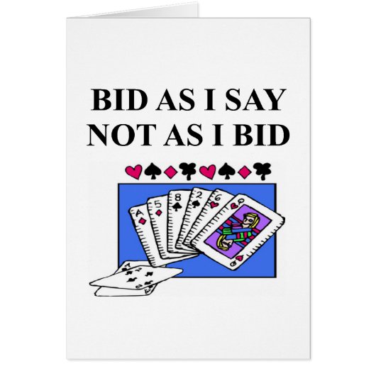 BRIDGE CARDS (Front)