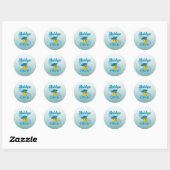 Bridge Chick #3 Classic Round Sticker (Sheet)