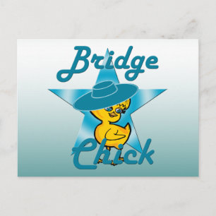 Bridge Chick #7 Postcard