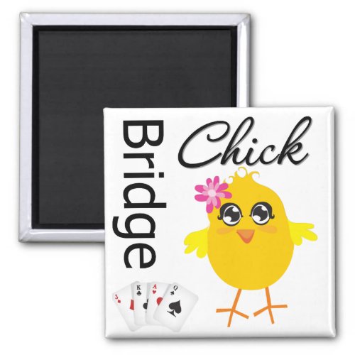 Bridge Chick Magnet