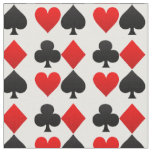 Bridge Design Fabric in Black and Red