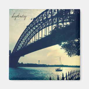 bridge dusk sydney magnet