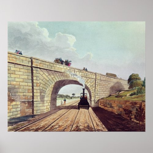 Bridgefrom Liverpool and Manchester Railway Poster