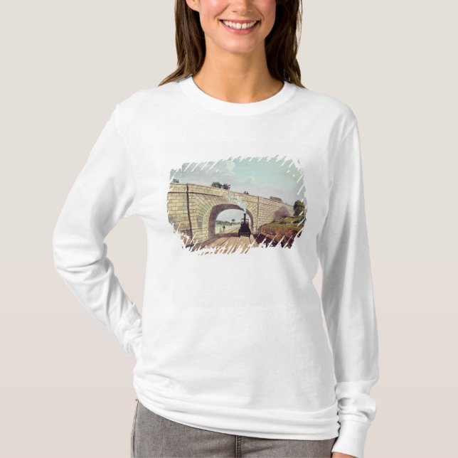 Bridge,from 'Liverpool and Manchester Railway' T-Shirt (Front)