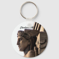 Bridge Guard Profile (Cleveland) Keychain