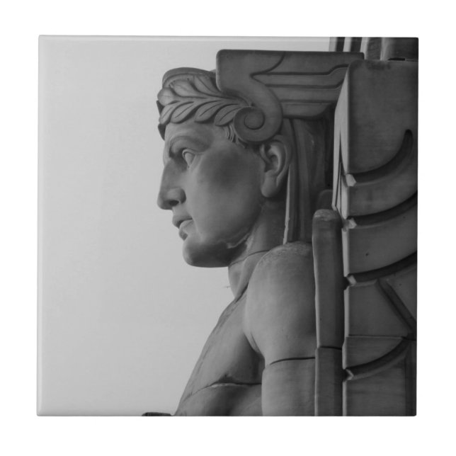 Bridge Guardian Cleveland OH Decorative Tile (Front)