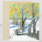 bridge in the winter (Front/Back)