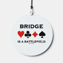 Bridge Is A Battlefield Four Card Suits