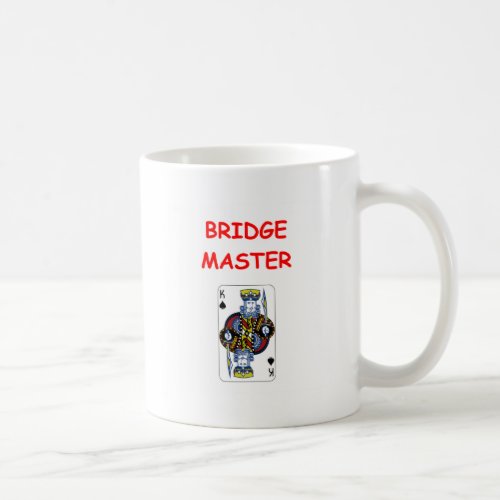 bridge joke coffee mug
