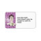 Bridge Lady Address Label