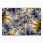 Bridge Network - Mandelbrot Fractal Art Card
