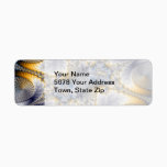 Bridge Network - Mandelbrot Fractal Art Label