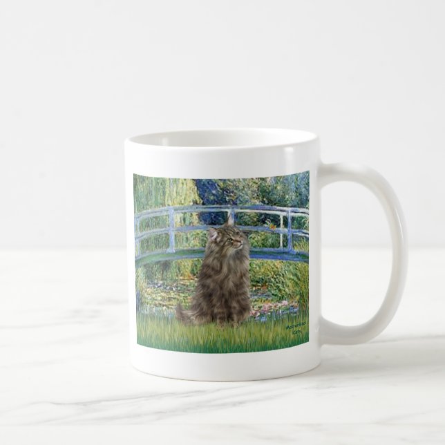 Bridge - Norwegian Forest cat Coffee Mug (Right)
