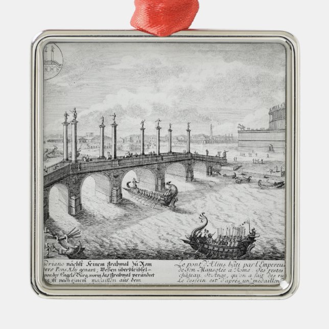 Bridge of Aelius and Hadrian's Mausoleum (Castel S Metal Ornament (Front)