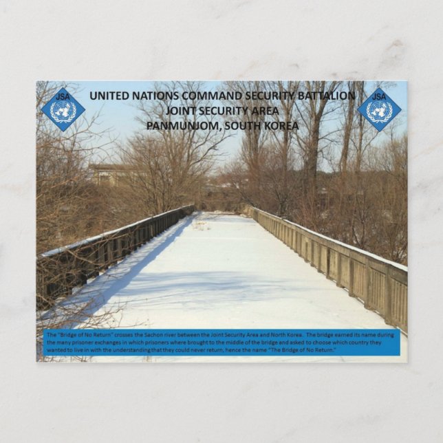 Bridge of No Return Postcard (Front)