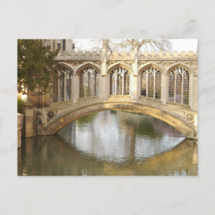 Bridge of Sighs, Cambridge, England Postcard