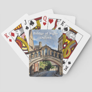 Bridge of Sighs in Oxford Acrylic Painting Poker Cards