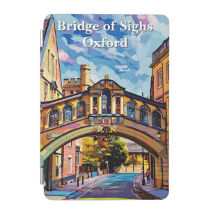 Bridge of Sighs in Oxford Gouache Painting iPad Mini Cover