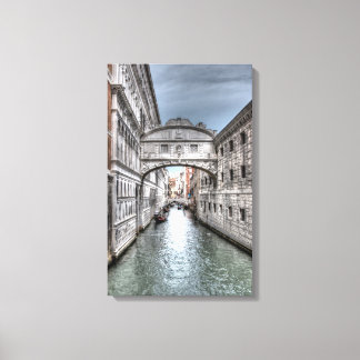 Bridge of Sighs in Venice Italy Canvas Print