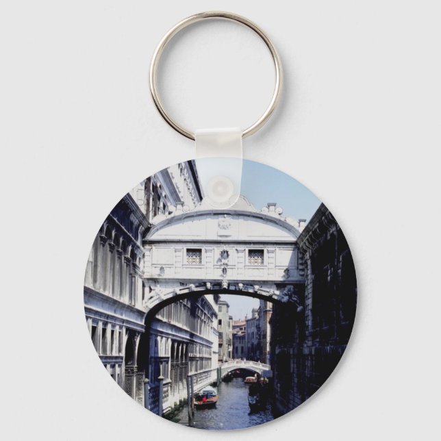 Bridge of Sighs, Veneto, Venice, Italy Keychain (Front)