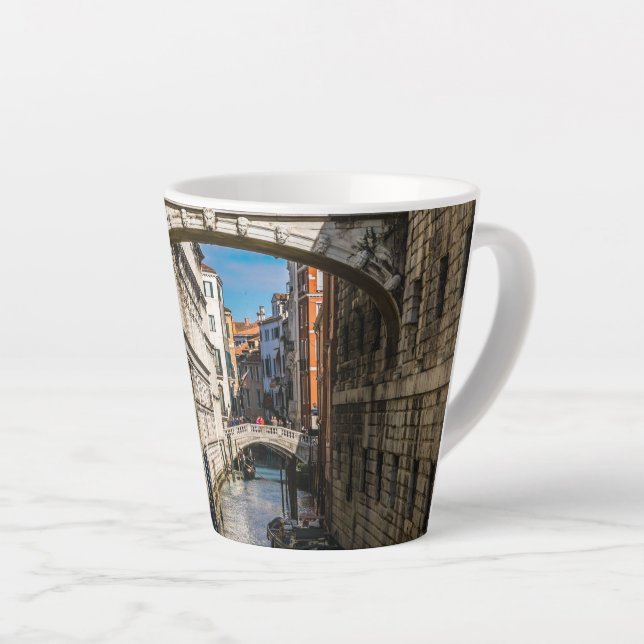 Bridge of Sighs, Venezia, Italy Latte Mug (Right Angle)