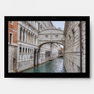 Bridge Of Sighs Venice Italy Envelope