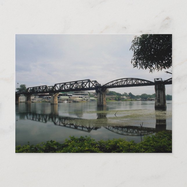 Bridge on the River Kwai, Kanchanaburi, Thailand Postcard (Front)