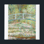 Bridge over a Pond of Water Lilies by Claude Monet Magnet<br><div class="desc">Oscar-Claude Monet (UK: /ˈmɒneɪ/, US: /moʊˈneɪ, məˈ-/, French: [klod mɔnɛ]; 14 November 1840 – 5 December 1926) was a French painter and founder of impressionist painting who is seen as a key precursor to modernism, especially in his attempts to paint nature as he perceived it.[1] During his long career, he...</div>