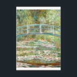 Bridge over a Pond of Water Lilies by Claude Monet Thank You Card<br><div class="desc">Oscar-Claude Monet (UK: /ˈmɒneɪ/, US: /moʊˈneɪ, məˈ-/, French: [klod mɔnɛ]; 14 November 1840 – 5 December 1926) was a French painter and founder of impressionist painting who is seen as a key precursor to modernism, especially in his attempts to paint nature as he perceived it.[1] During his long career, he...</div>