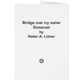 Bridge over icy water (Back)