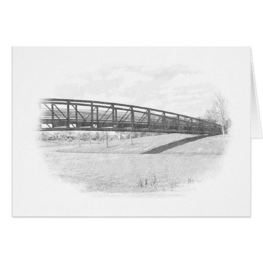 Bridge over lake cards (Front Horizontal)
