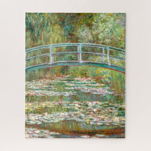 Bridge over Pond of Water Lilies Claude Monet Jigsaw Puzzle