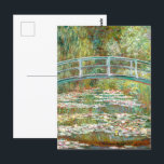 Bridge over Pond of Water Lilies | Claude Monet |  Postcard<br><div class="desc">Bridge over a Pond of Water Lilies is a 1899 painting Claude Monet.</div>