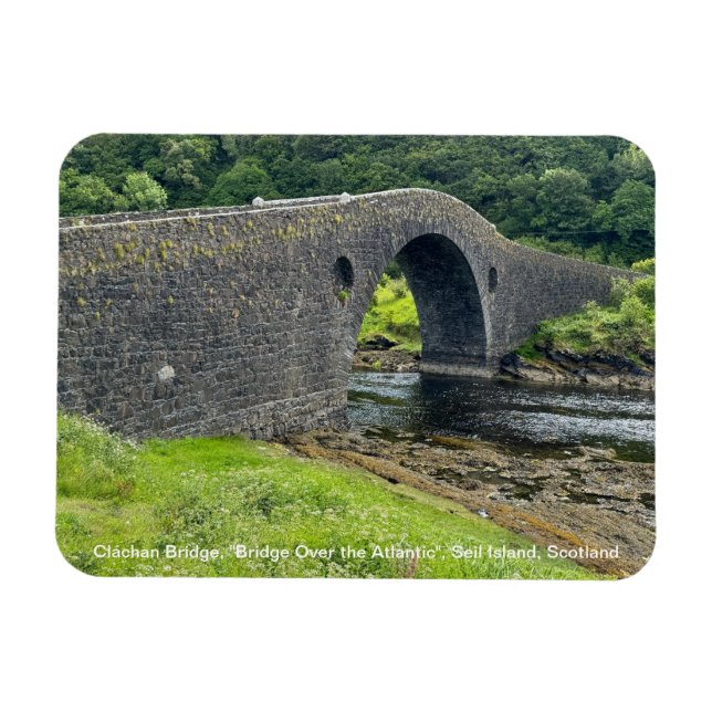 "Bridge Over the Atlantic", Seil Island, Scotland Magnet (Horizontal)