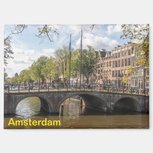 Bridge over the Keizersgracht, Amsterdam, Netherla Magnet