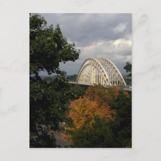 Bridge over the river Waal, Nijmegen Postcard