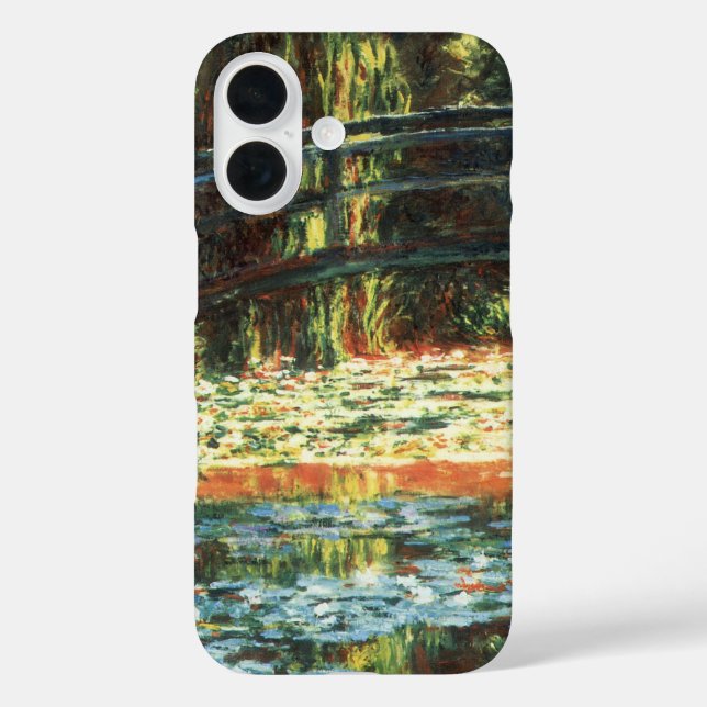 Bridge Over the Waterlily Pond by Claude Monet Case-Mate iPhone Case (Back)