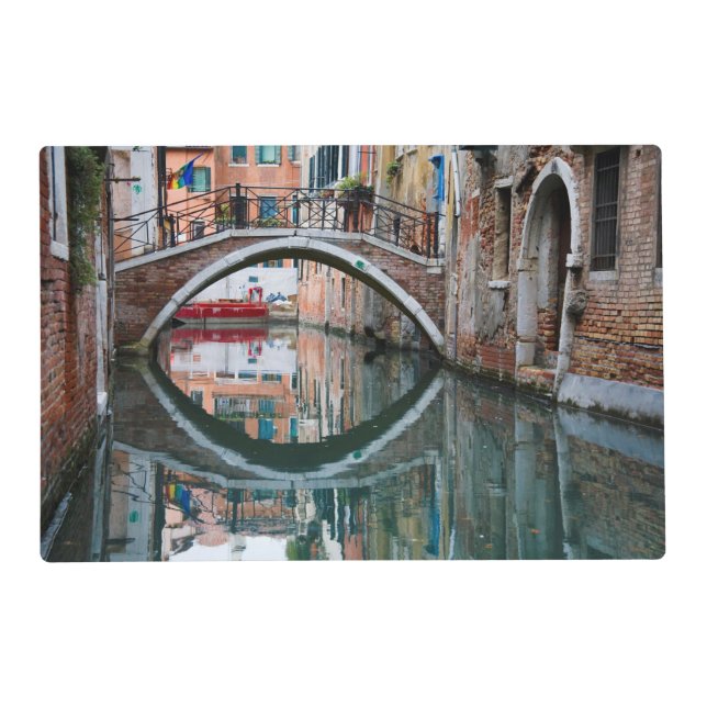 Bridge over Venice Canal Placemat (Front)